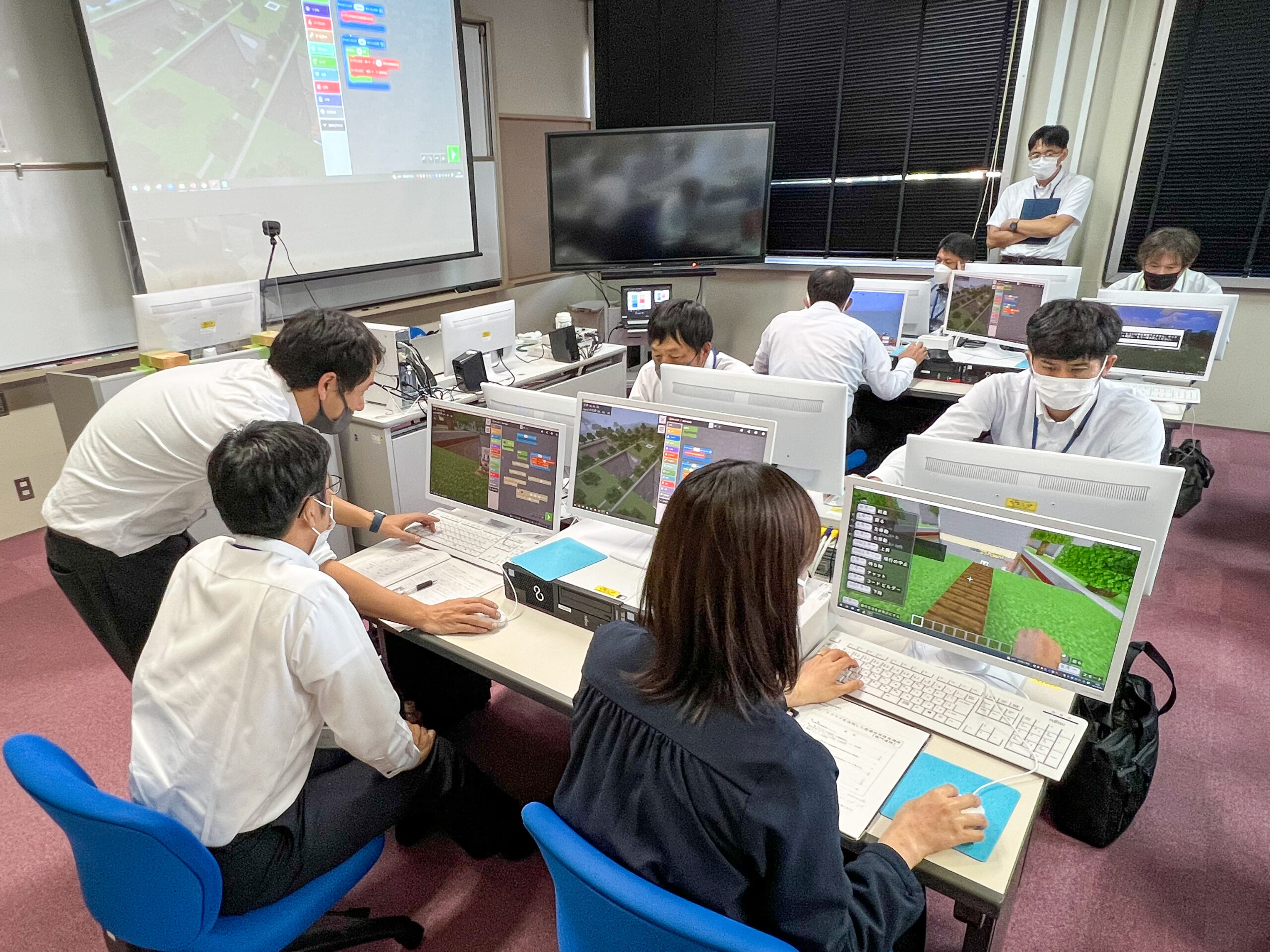 鹿児島県総合教育センターで教職員向けのワークショップを実施しました