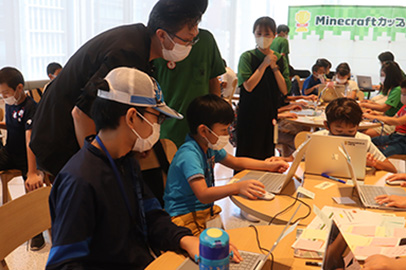 【定員に達しましたので締め切りました】第5回Minecraftカップ 応援企画「エコキッズ探検隊2023」の参加者を募集します