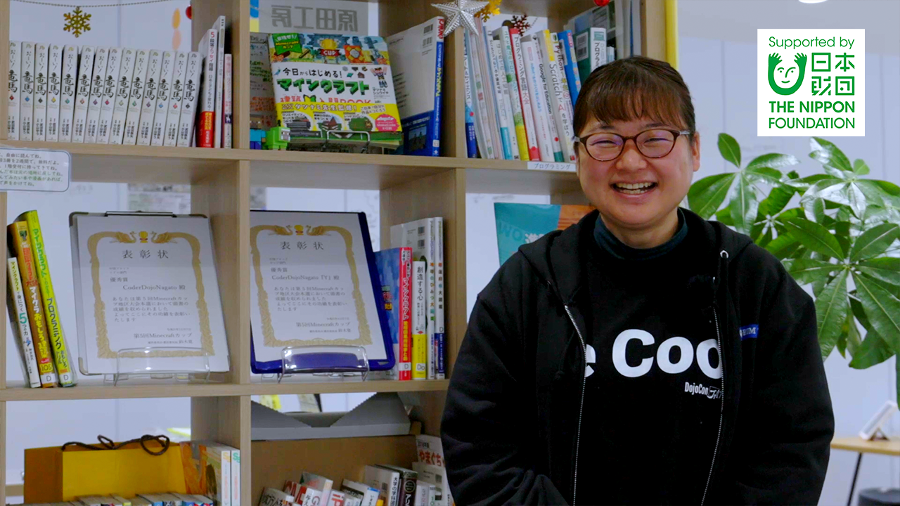 CoderDojo長門の取り組みを取材しました