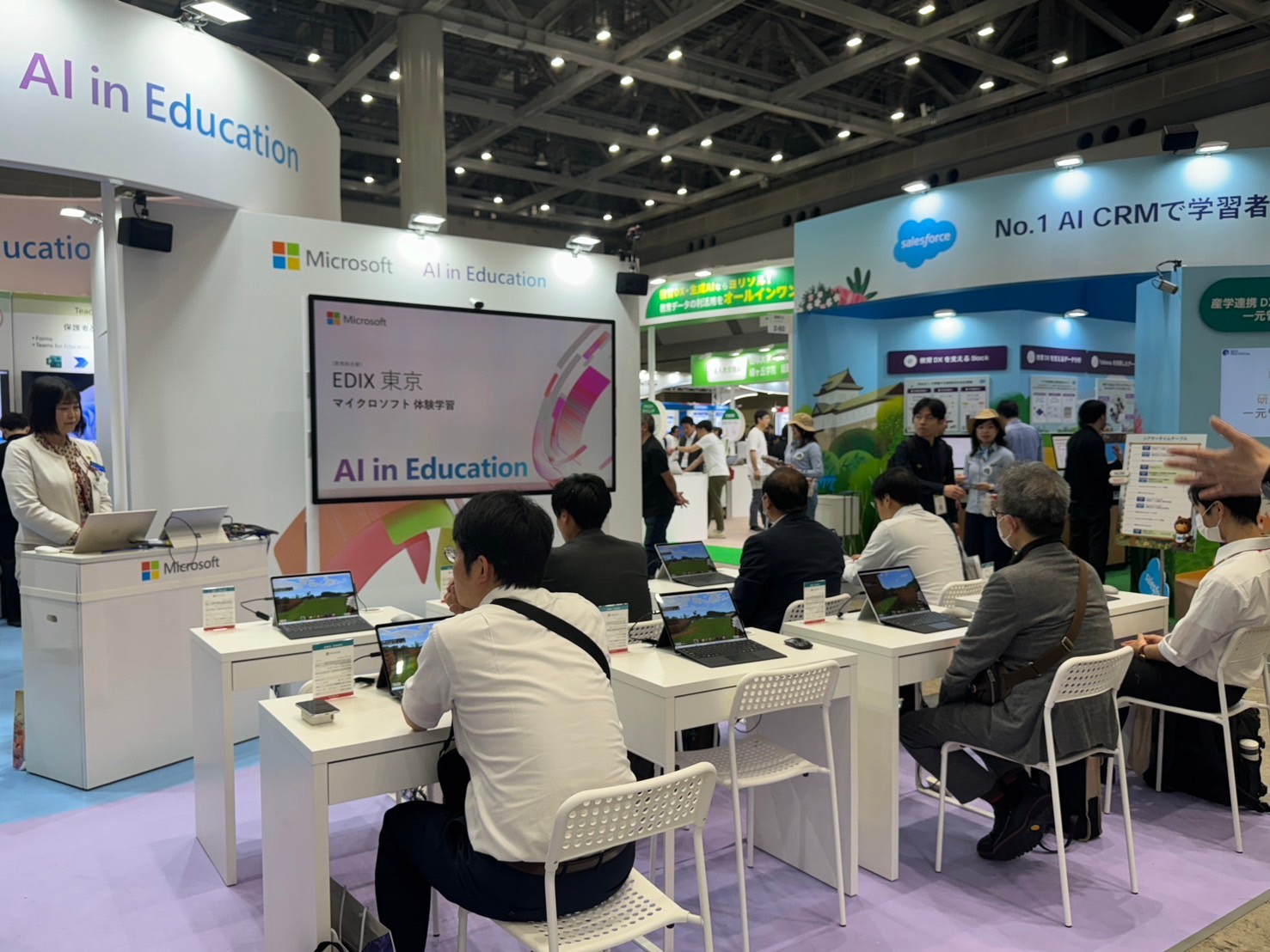 5月8日〜10日に東京ビックサイトで開催された「EDIX東京」に参加しました